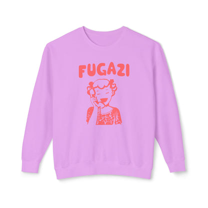 Fugazi Unisex Lightweight Crewneck Sweatshirt – Soft, Sustainable, Relaxed Fit