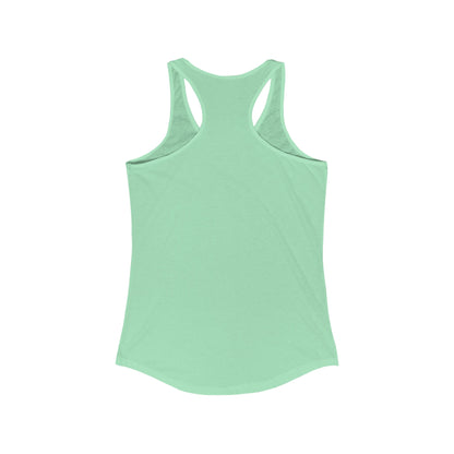 Women's Funny 'Feeling Feral' Racoon Meme Racerback Tank Top - Perfect for Summer Fun in 7 Colors