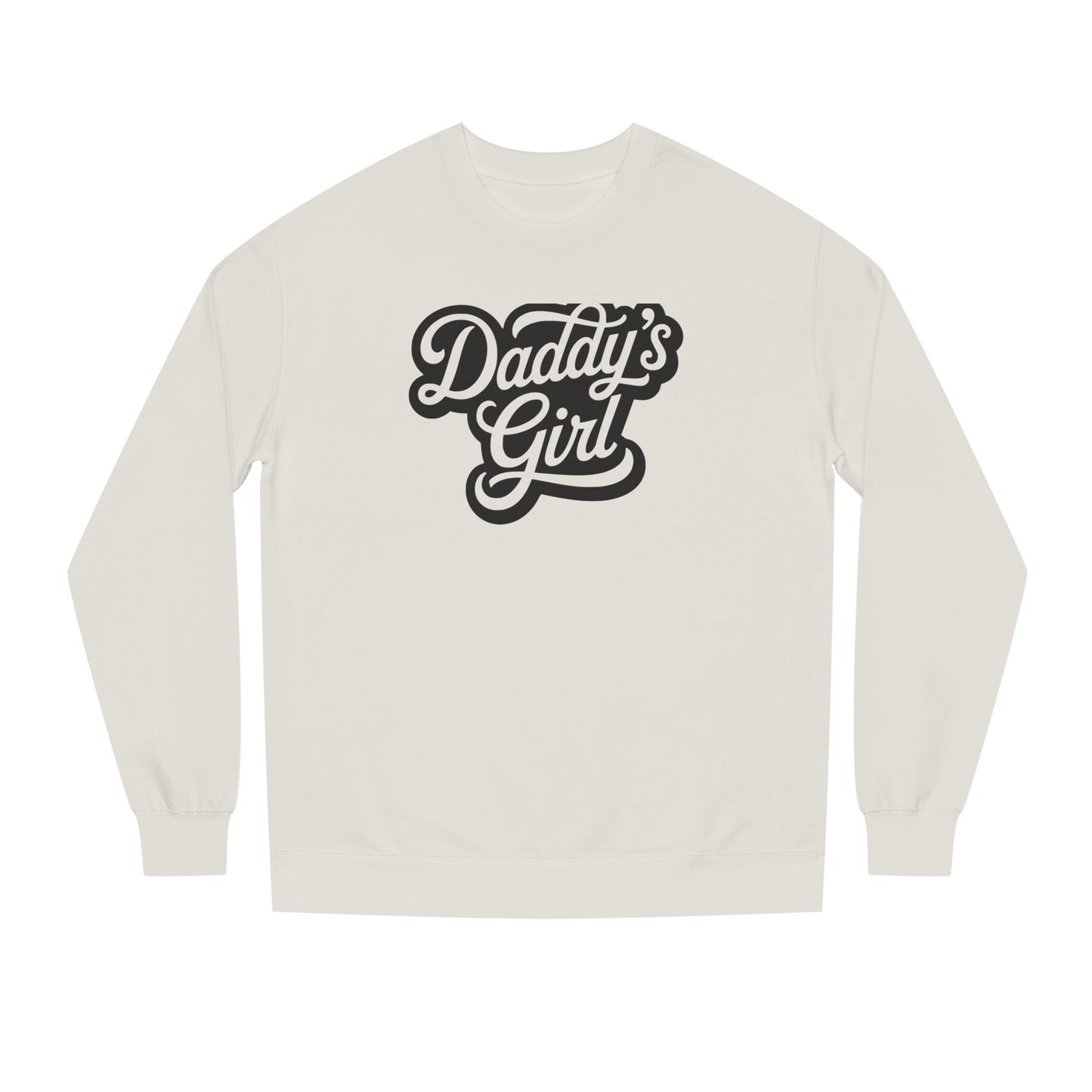 Daddy’s Girl Crewneck Sweatshirt | Independent Trading Co. SS3000 | Cute Cozy Unisex Sweatshirt for Fall & Winter