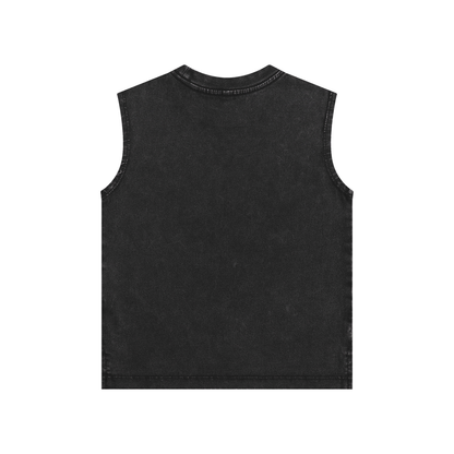 Tiny Menace Vibes Snow Washed Kids' Tank Top