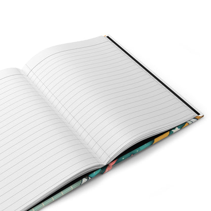 Unique 3-D Paper Airplane Design Journal – Fold  and Fly Your Worries Away Hardcover Journal