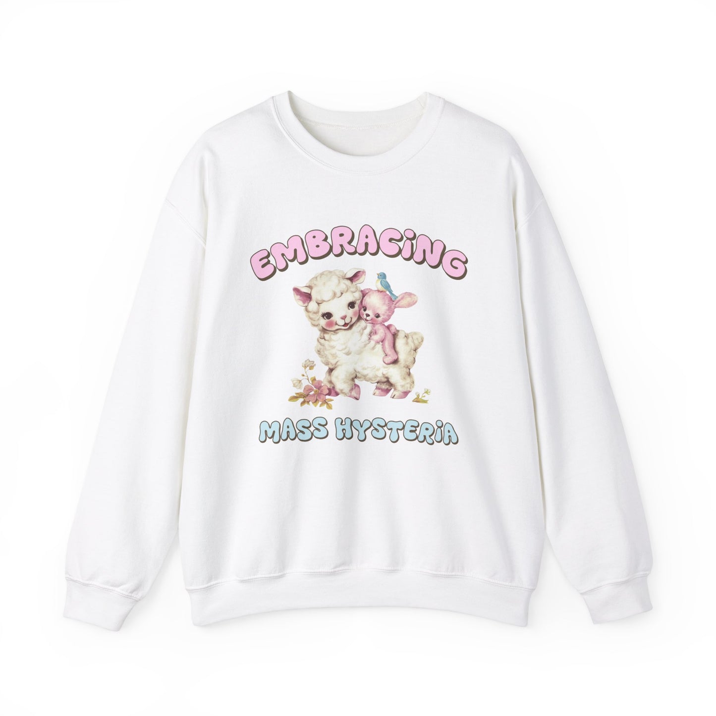 Embracing Mass Hysteria Sweatshirt Unisex Crewneck in 4 Colors