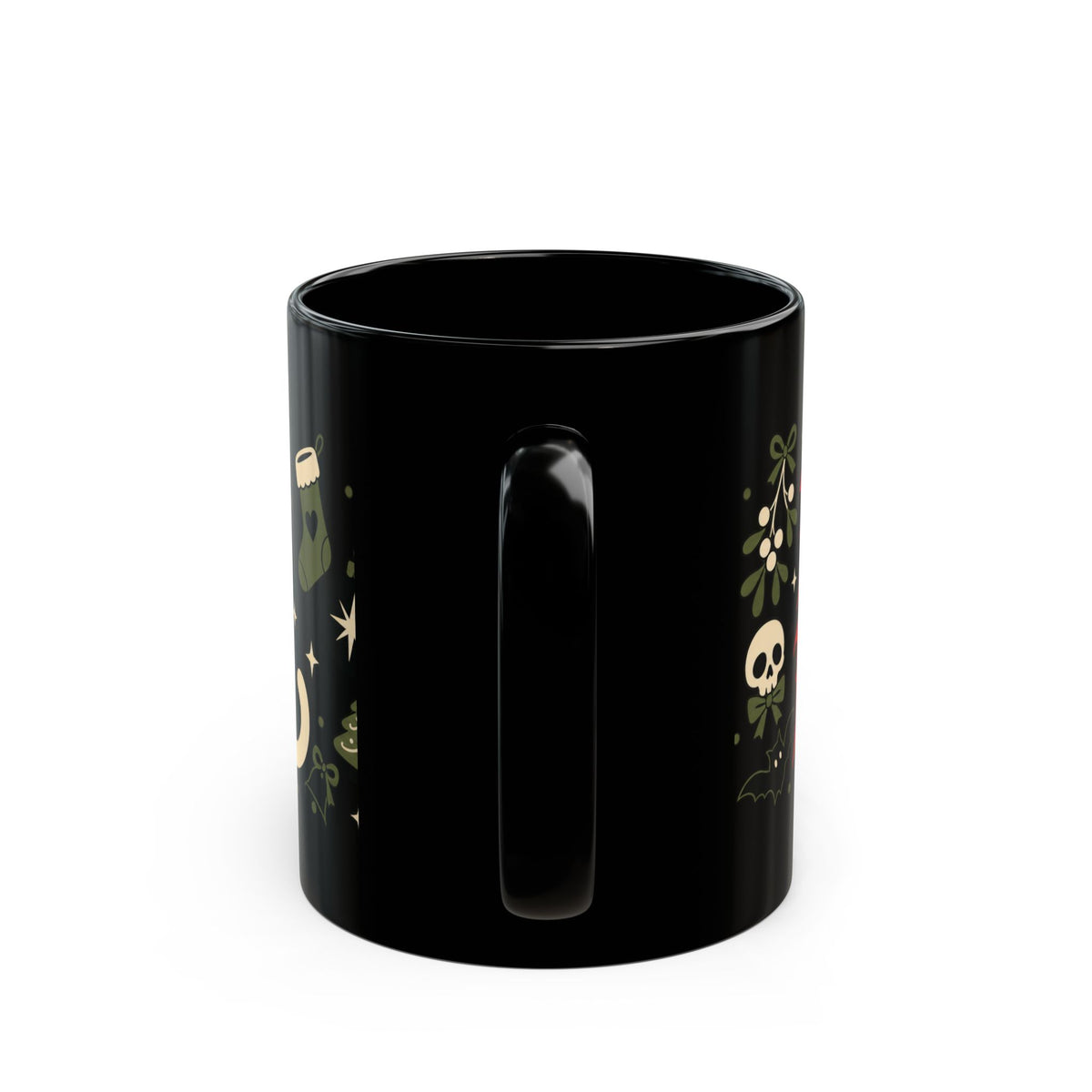Naughty Cat Christmas Mug – “Naughty or Nice” Holiday Coffee Cup
