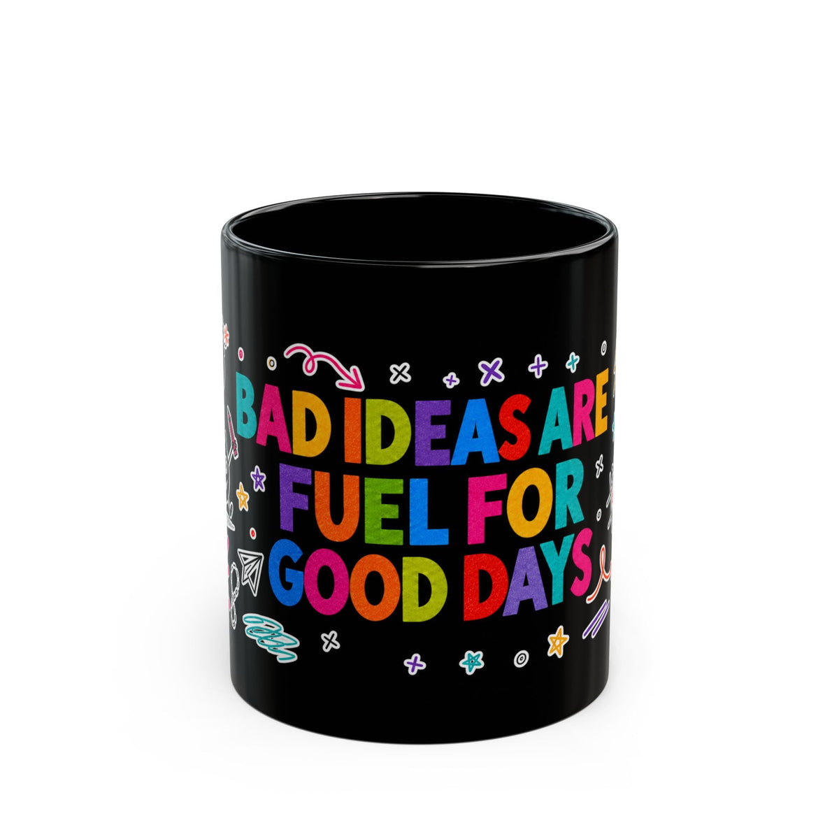 Bad Ideas coffee mug included in the coworker gift set