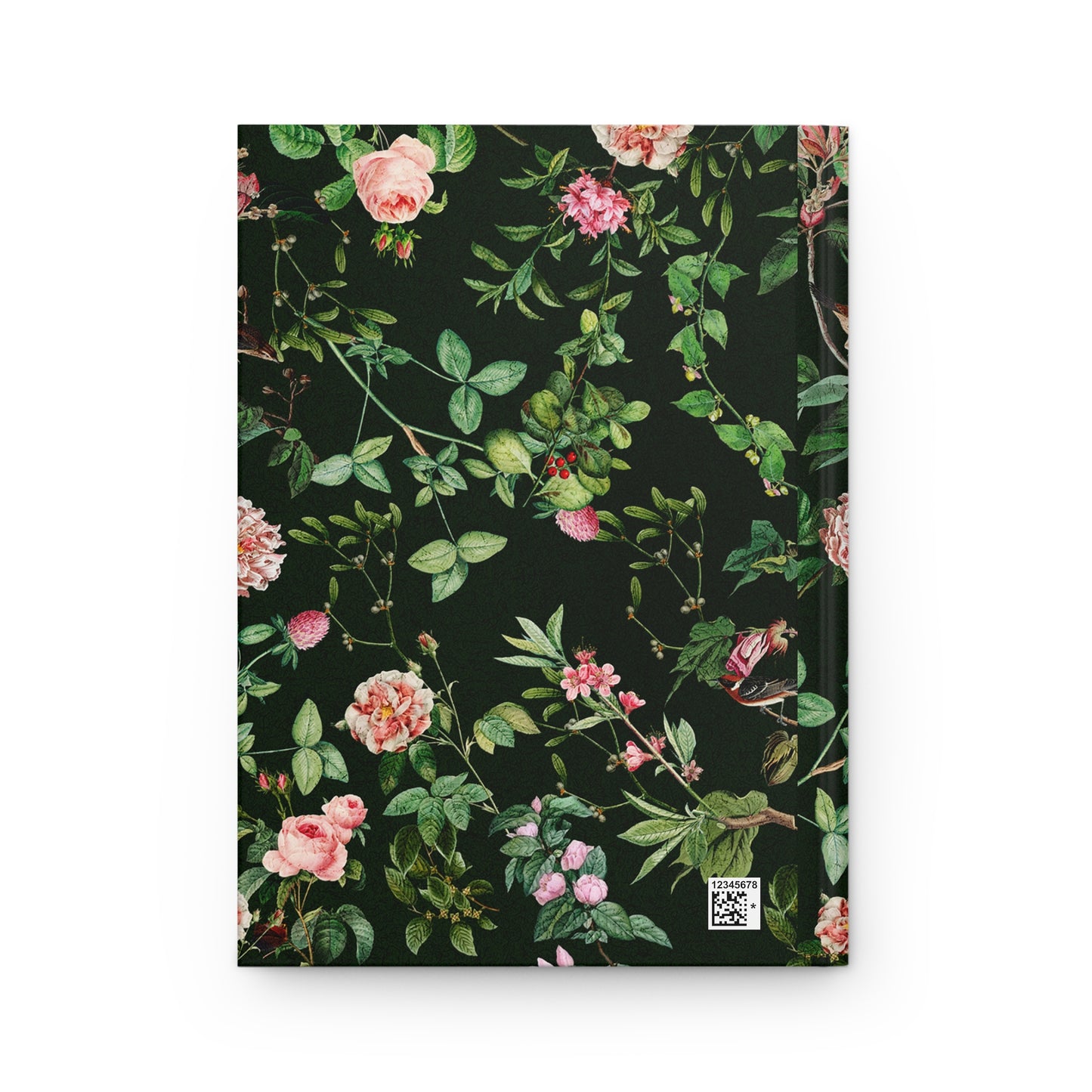 Be Patient Hardcover Journal Matte-Dark Forest Green