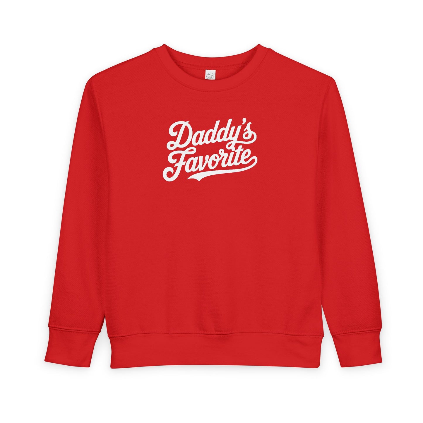 Daddy’s Favorite Toddler Sweatshirt | Cute Cozy Kids Crewneck | Funny Gift for Daddy’s Girl or Boy