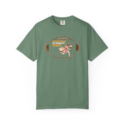 Thrifting Is My Favorite Sport Shirt, Comfort Colors Retro Football Graphic