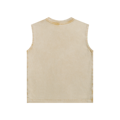Tiny Menace Vibes Snow Washed Kids' Tank Top