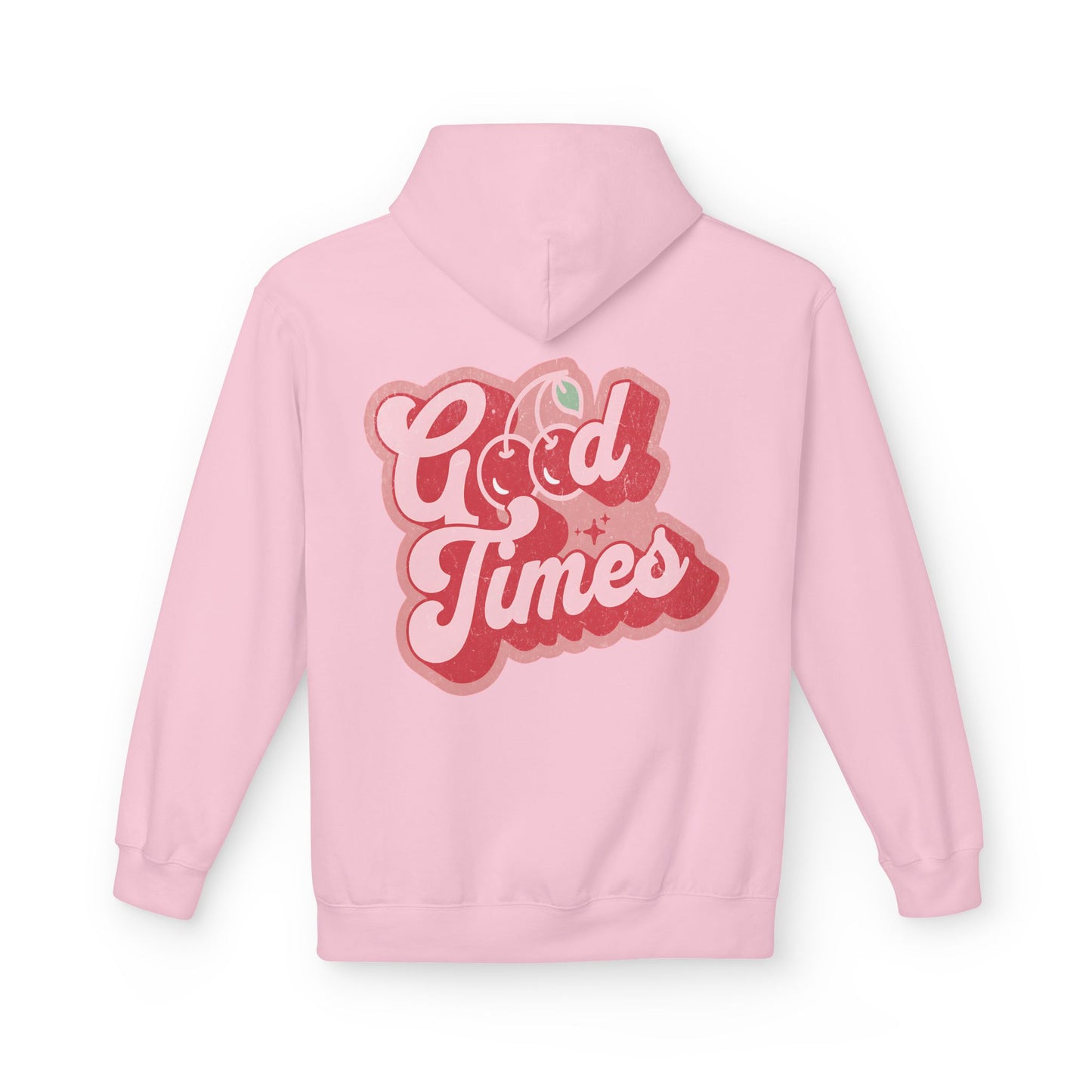 Good Times Gildan Unisex Hoodie - Retro Cherry Design | 7 Colors