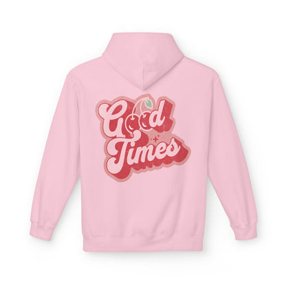 Good Times Gildan Unisex Hoodie - Retro Cherry Design | 7 Colors