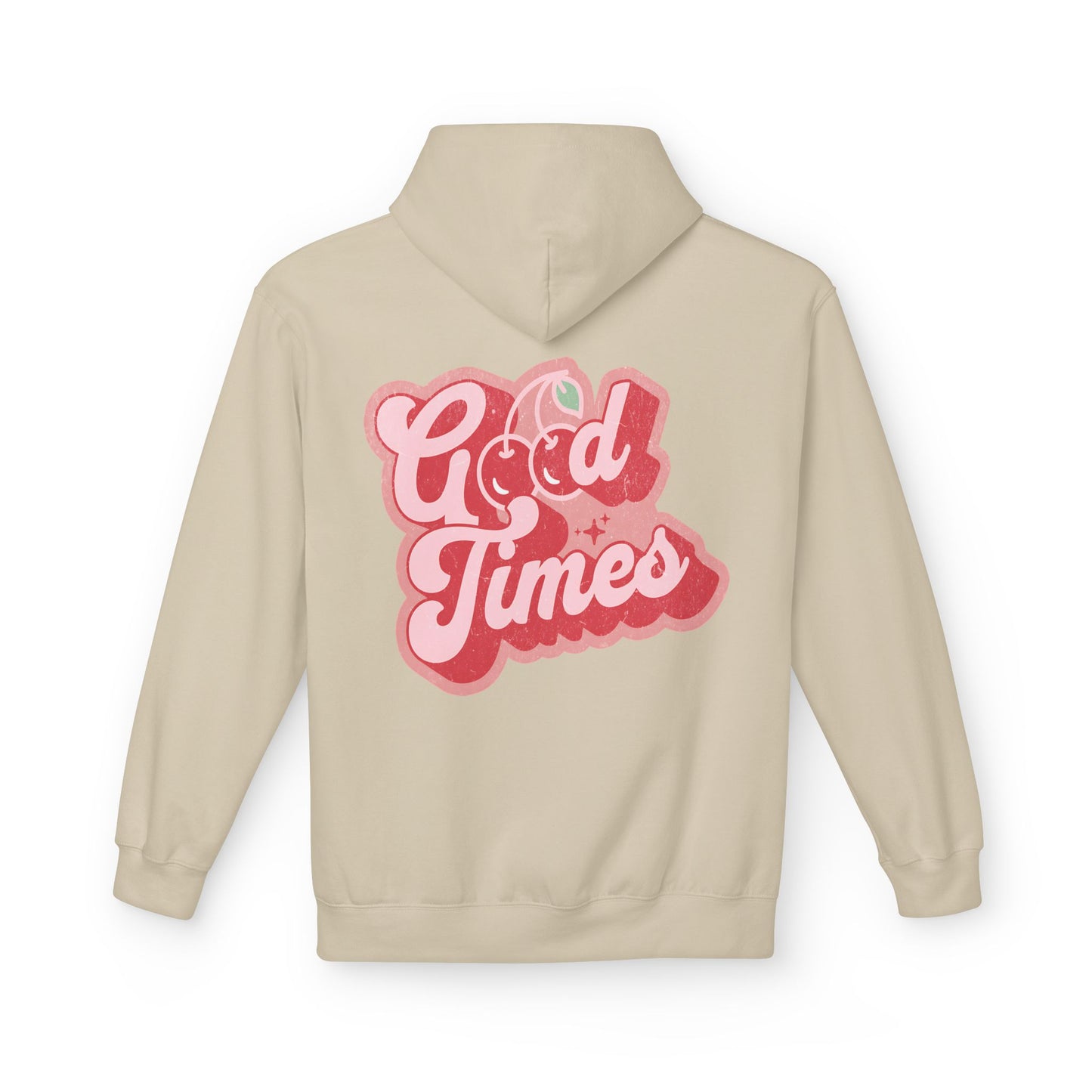 Good Times Gildan Unisex Hoodie - Retro Cherry Design | 7 Colors