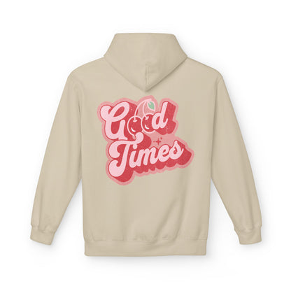 Good Times Gildan Unisex Hoodie - Retro Cherry Design | 7 Colors