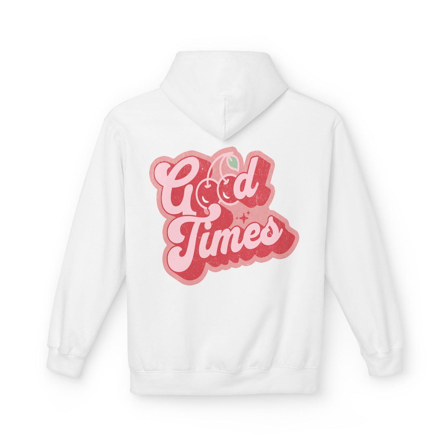 Good Times Gildan Unisex Hoodie - Retro Cherry Design | 7 Colors
