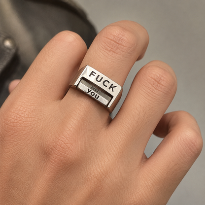 Adjustable Statement Ring | Bold Unisex Jewelry