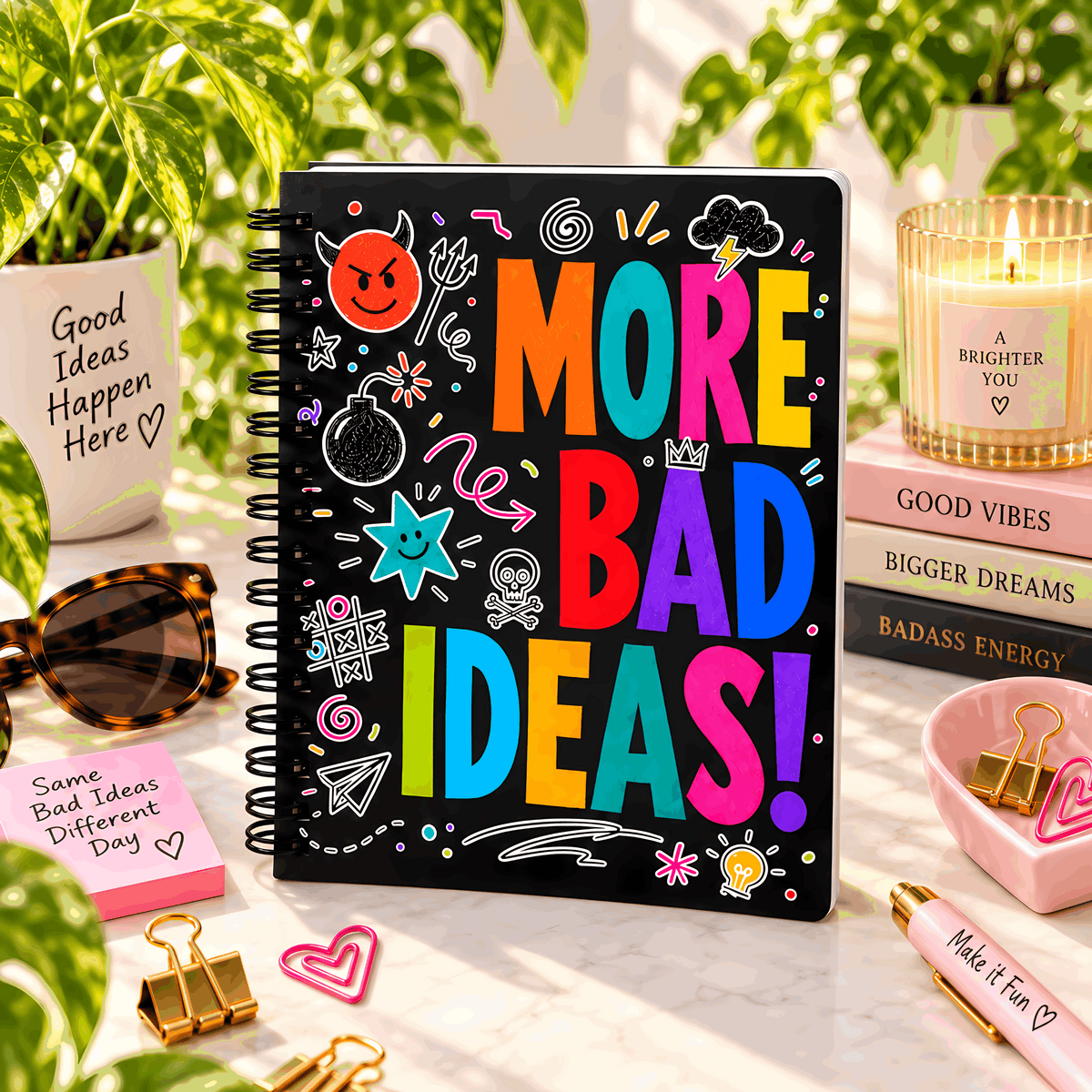 Bad Ideas Work Journal | Funny Coworker Gift
