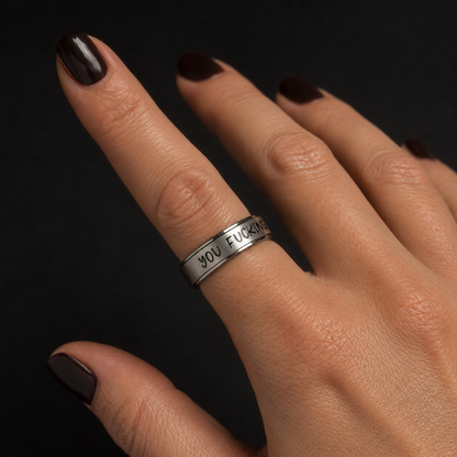 You Fucking Got This Spinner Ring Includes Gift Bag, Ring Gift Box, & CWS Sticker