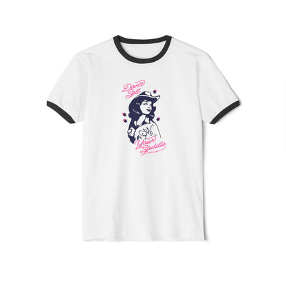 Vintage 'Don't Sell Your Saddle' Ringer T-Shirt | Cowboy Western Tee, Unisex Shirt, Retro Graphic Top, Country Music Fan Gift, Gift for