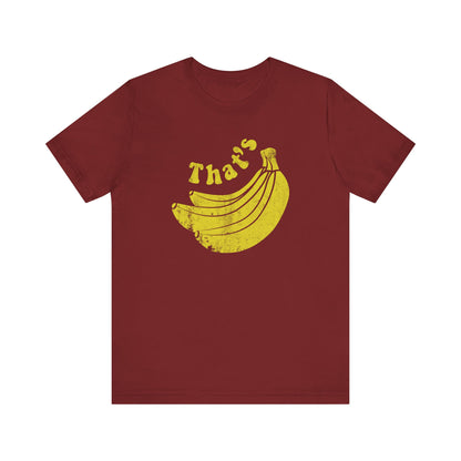 This Shit Is Bananas Funny Unisex T-Shirt Bella Canvas 3001 Graphic Tee