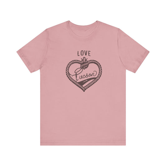 Love Tucson Vintage Inspired Tucson Arizona Souvenir Graphic Tee