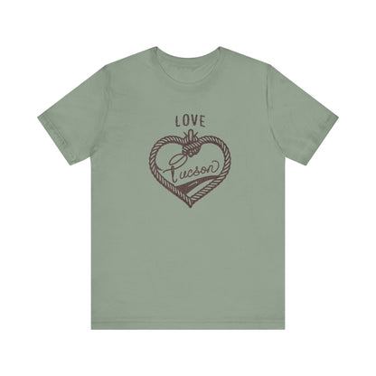 Love Tucson Vintage Inspired Tucson Arizona Souvenir Graphic Tee