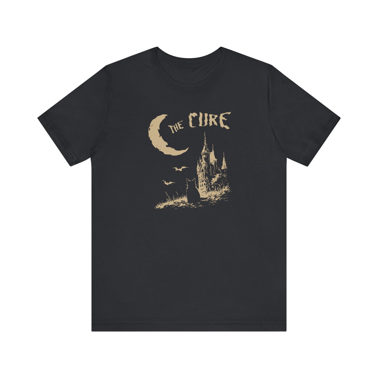 The Cure Gothic Cat T-Shirt Bella Canvas Unisex 3001 Tee | Fall Collection