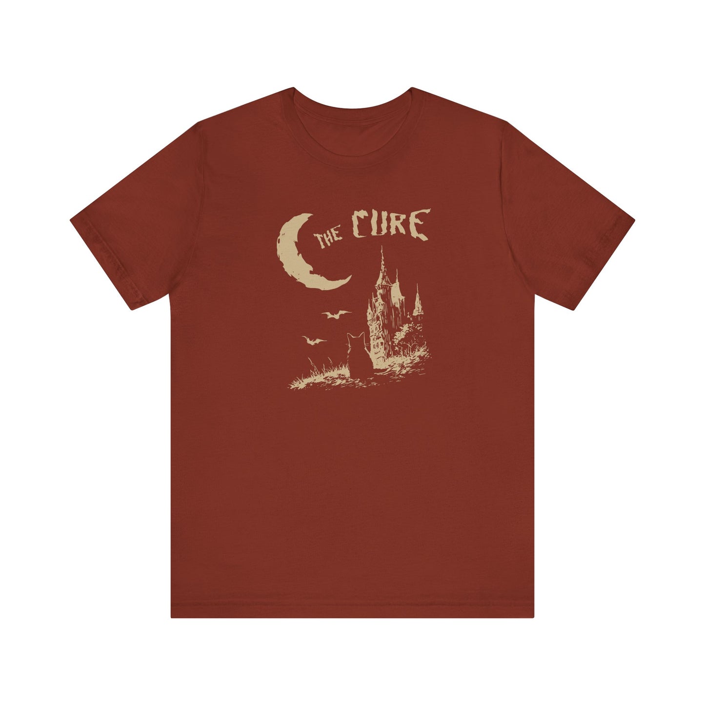 The Cure Gothic Cat T-Shirt Bella Canvas Unisex 3001 Tee | Fall Collection