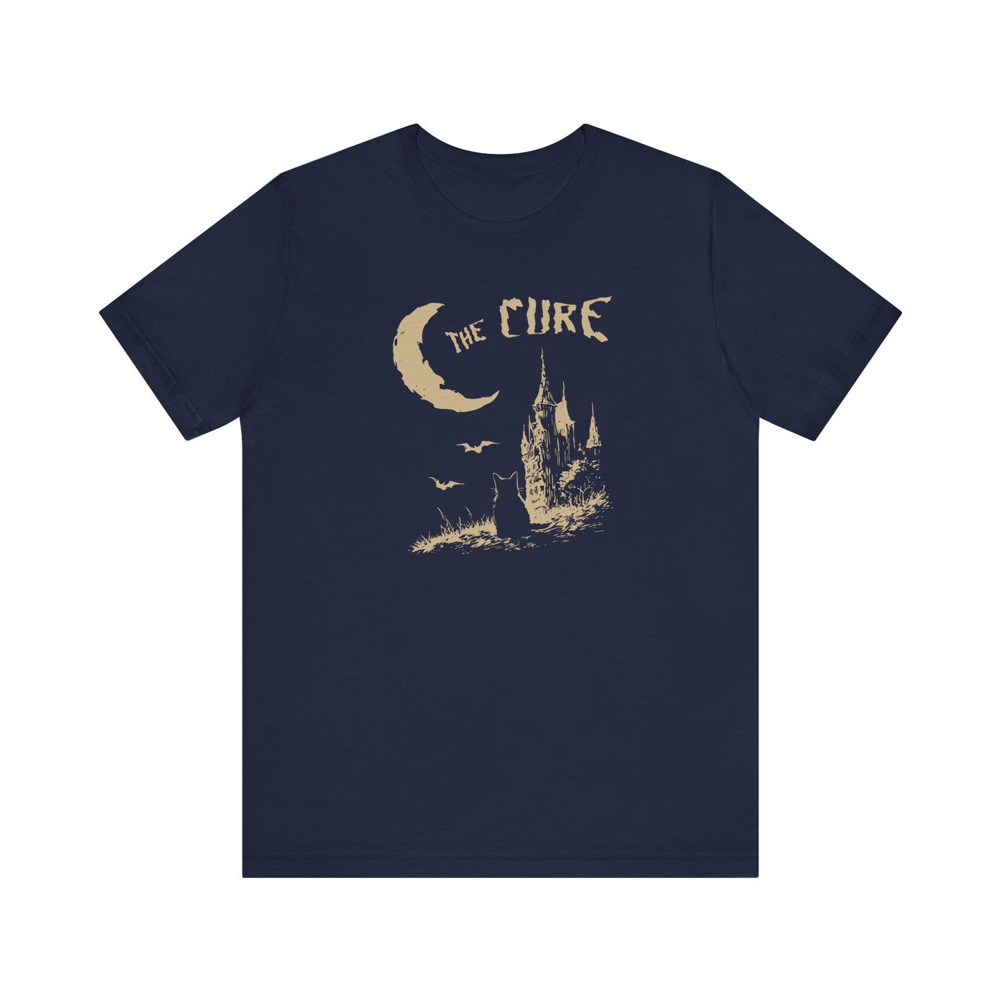 The Cure Gothic Cat T-Shirt Bella Canvas Unisex 3001 Tee | Fall Collection