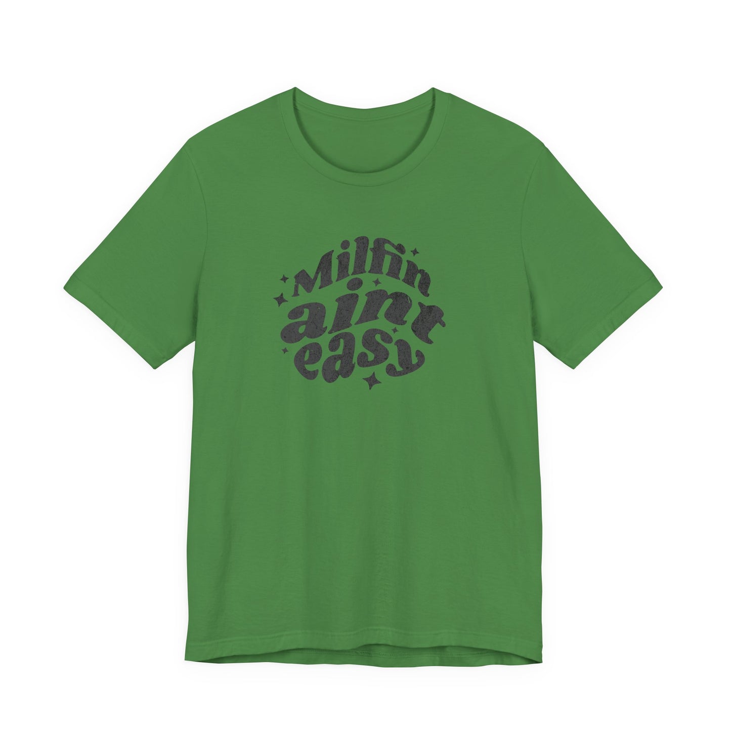 Milfin Ain't Easy Funny T-Shirt for Moms Bella Canvas Tee