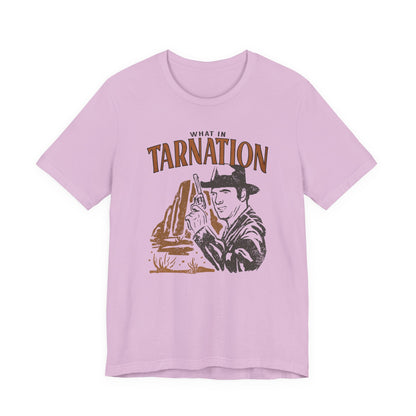 What in the Tarnation? Vintage Cowboy Unisex Jersey Short Sleeve Tee Bella+Canvas - 7 Colors