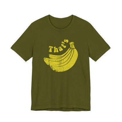 This Shit Is Bananas Funny Unisex T-Shirt Bella Canvas 3001 Graphic Tee