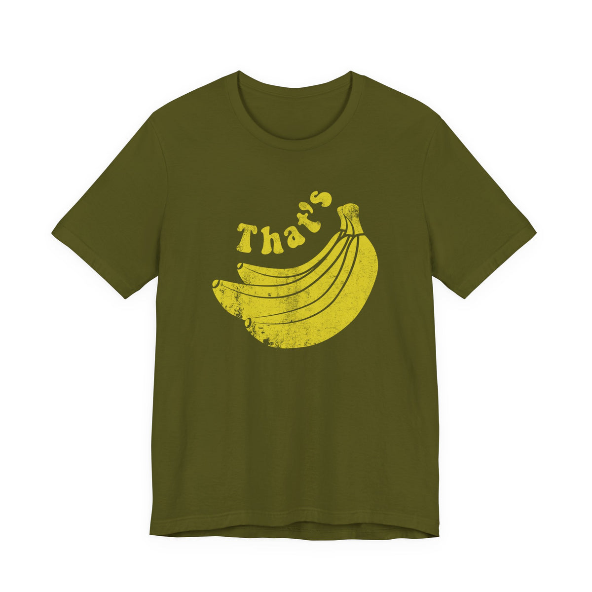 THATS Bananas Vintage Design in 7 Colors Bella Canvas 3001 Unisex Tees