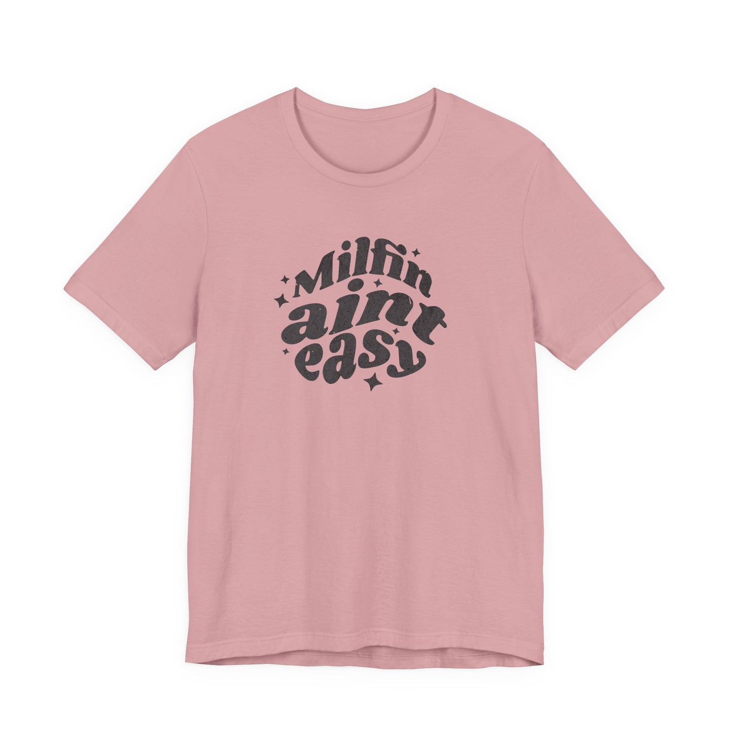 Milfin Ain't Easy Funny T-Shirt for Moms Bella Canvas Tee