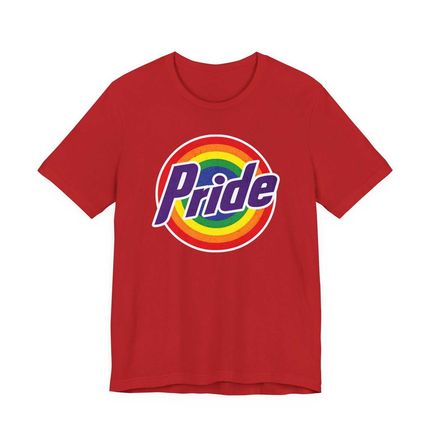 Unisex Bella Canvas 3001 T-Shirt with PRIDE TIDE Logo Design  in 9 Colors Unisex Jersey Short Sleeve Tee