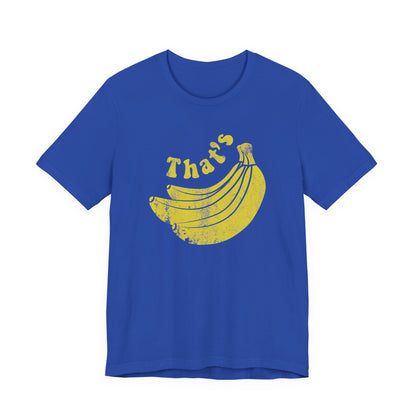 This Shit Is Bananas Funny Unisex T-Shirt Bella Canvas 3001 Graphic Tee