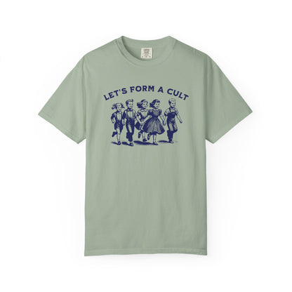 Let's Start a Club Vintage Unisex T-Shirt - Comfort Colors 1717 in 8 Colors