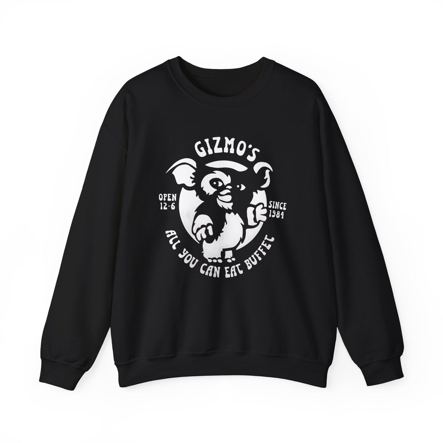 Retro Gizmo's All You Can Eat Buffet Gildan 18000 Unisex Sweatshirt - 6 Colors