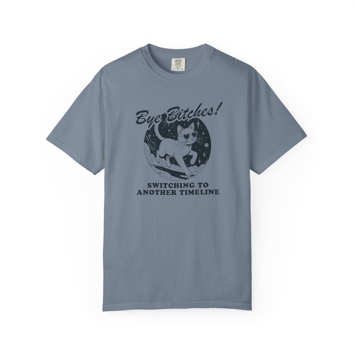 Bye Besties Cat Shirt Switching Timelines Unisex Comfort Colors Tee