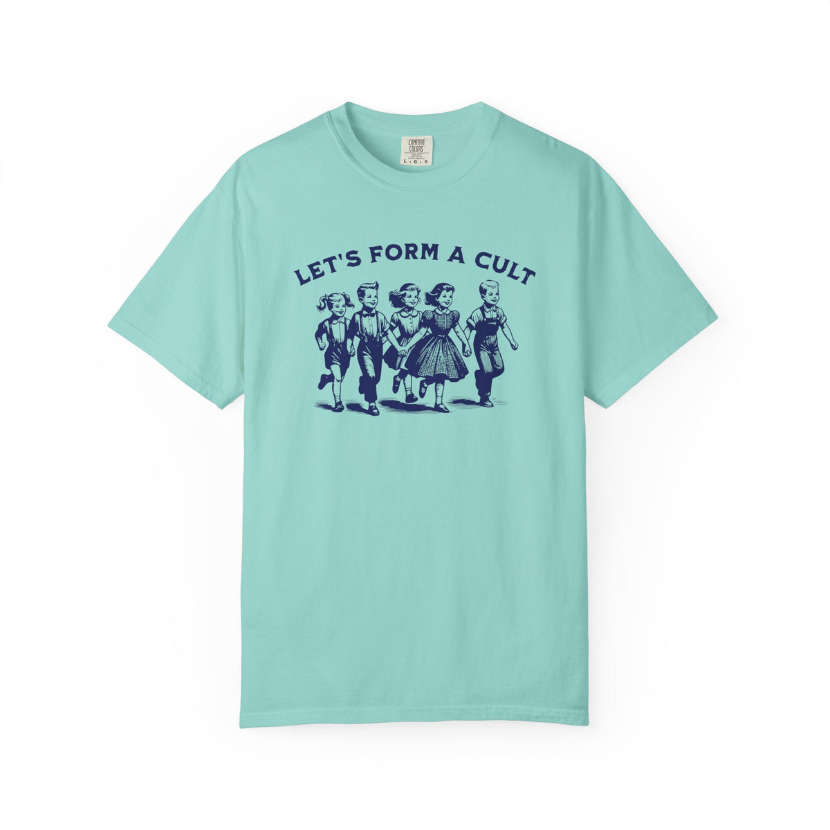 Let's Start a Club Vintage Unisex T-Shirt - Comfort Colors 1717 in 8 Colors