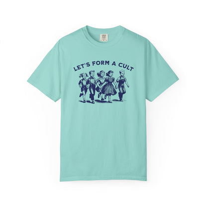 Let's Start a Club Vintage Unisex T-Shirt - Comfort Colors 1717 in 8 Colors