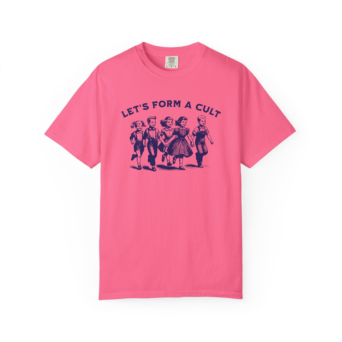 Let's Start a Club Vintage Unisex T-Shirt - Comfort Colors 1717 in 8 Colors