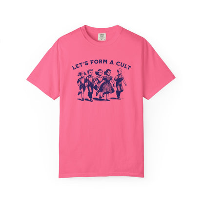 Let's Start a Club Vintage Unisex T-Shirt - Comfort Colors 1717 in 8 Colors