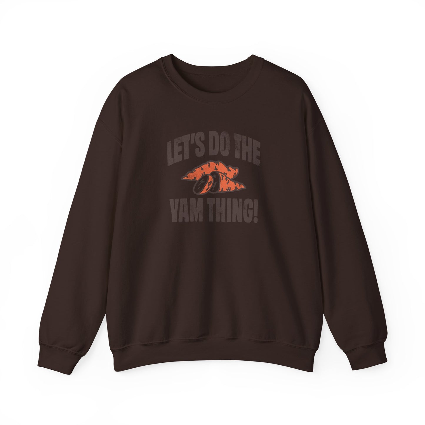 Let's Do the Yam Thing! Comfort Colors Unisex Lightweight Crewneck Sweatshirt