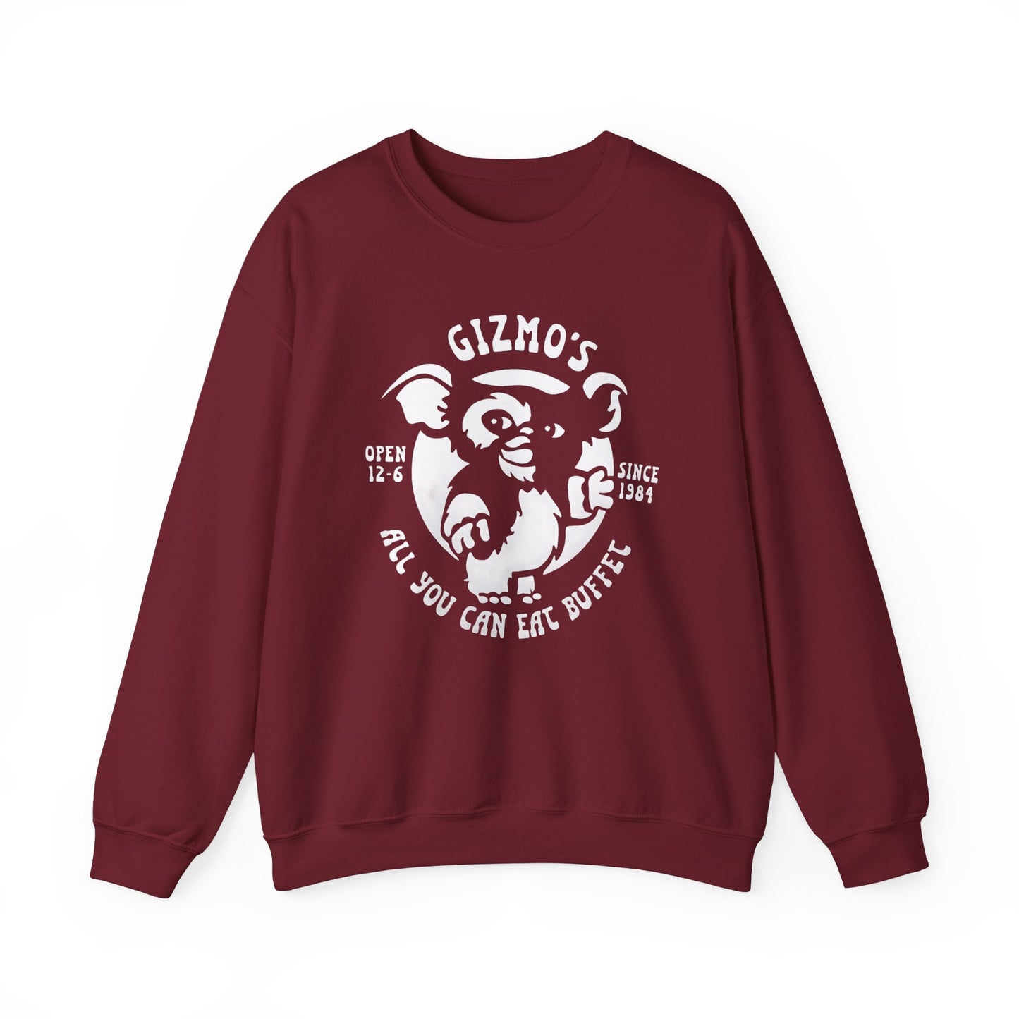 Retro Gizmo's All You Can Eat Buffet Gildan 18000 Unisex Sweatshirt - 6 Colors