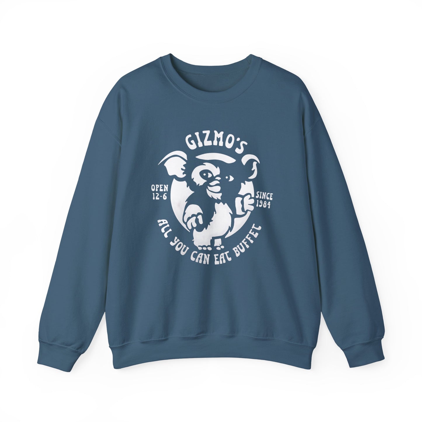 Retro Gizmo's All You Can Eat Buffet Gildan 18000 Unisex Sweatshirt - 6 Colors