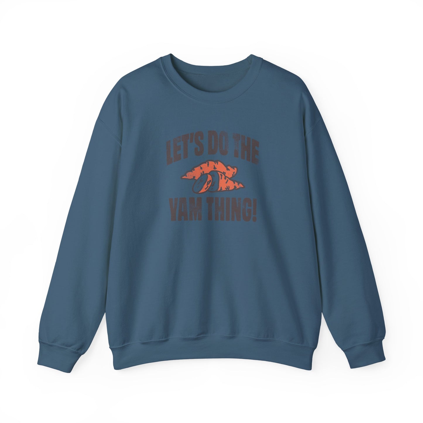 Let's Do the Yam Thing! Comfort Colors Unisex Lightweight Crewneck Sweatshirt