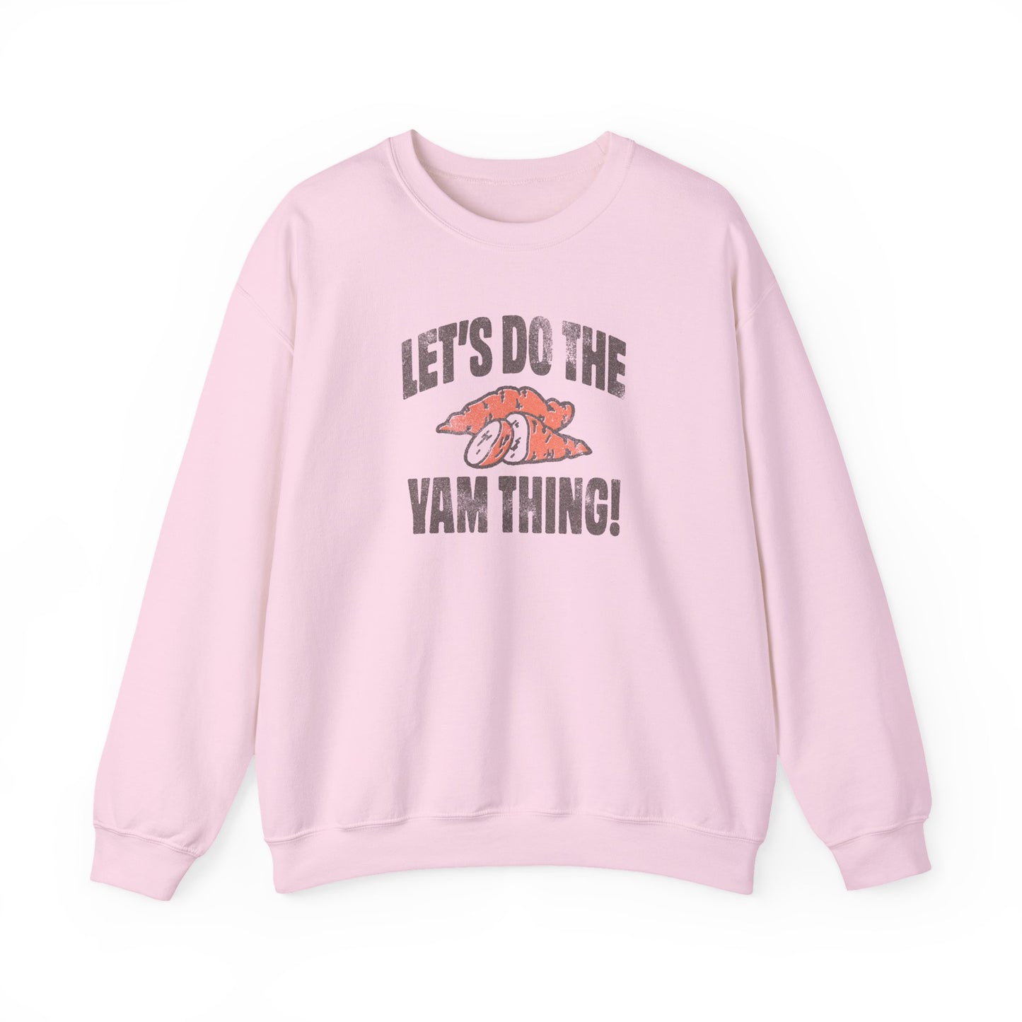 Let's Do the Yam Thing! Comfort Colors Unisex Lightweight Crewneck Sweatshirt
