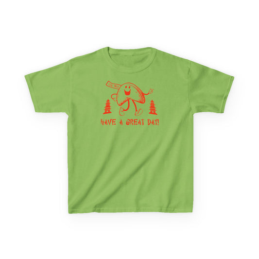 Kids Fortune Cookie Tee Fun & Positive Cotton T-Shirt Cute Asian-Inspired Design Uplifting Kids Clothing - 7 Colors Available