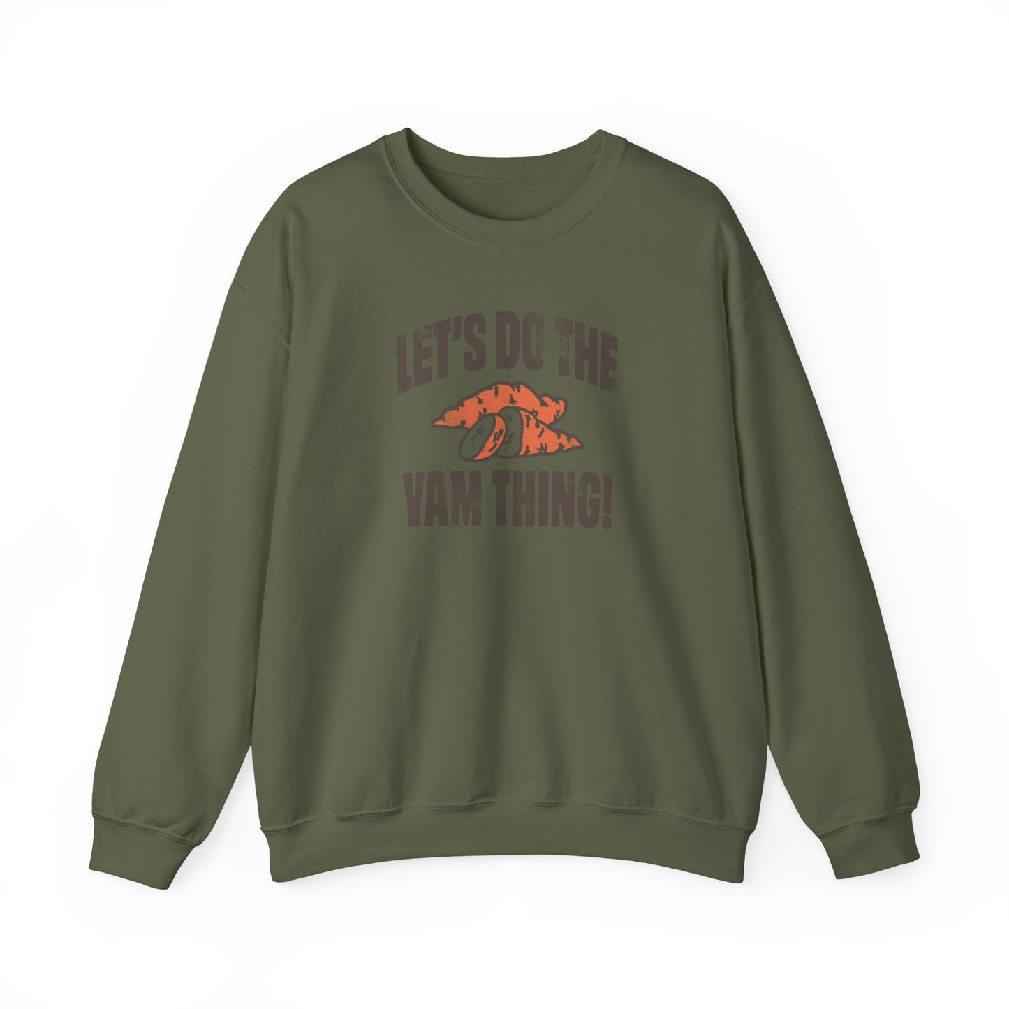 Let's Do the Yam Thing! Comfort Colors Unisex Lightweight Crewneck Sweatshirt