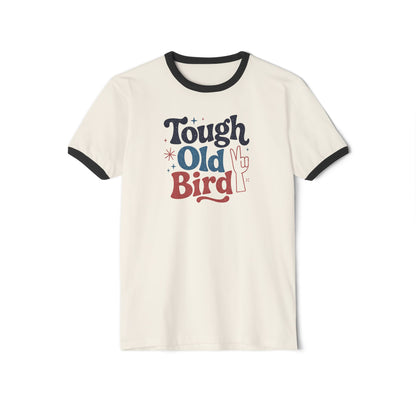 Feel Your Feelings Unisex Ringer T-Shirt Retro Emotional Wellness Tee in 4 Color Combos