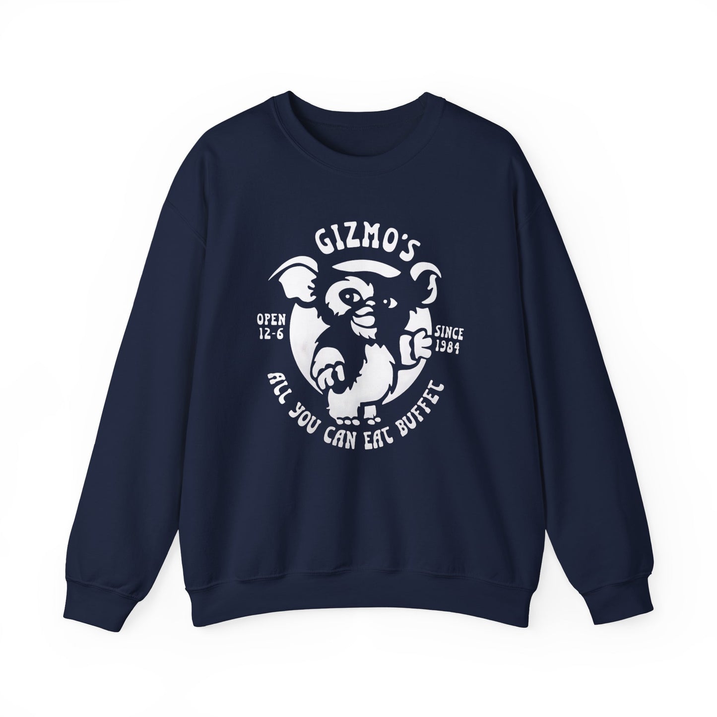 Retro Gizmo's All You Can Eat Buffet Gildan 18000 Unisex Sweatshirt - 6 Colors